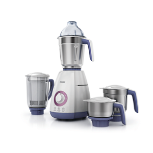 Philips 750W Elegant Lavender & White Mixer Grinder, HL7701/00