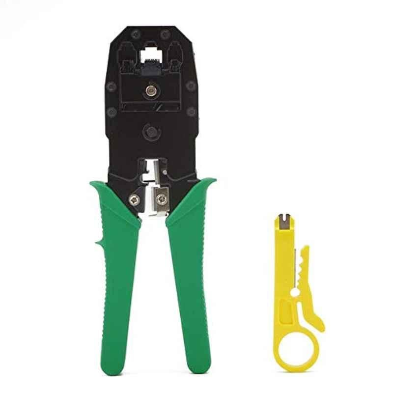 Massuc 3 In 1 Multi-Tool Crimping Pliers Multi Tool Crimper Plier Cutter Tool Set For Network And Telephone Cables Modular Connector