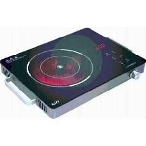 Kaff 2200W Stainless Steel Black Infrared Cooktop, TIR36