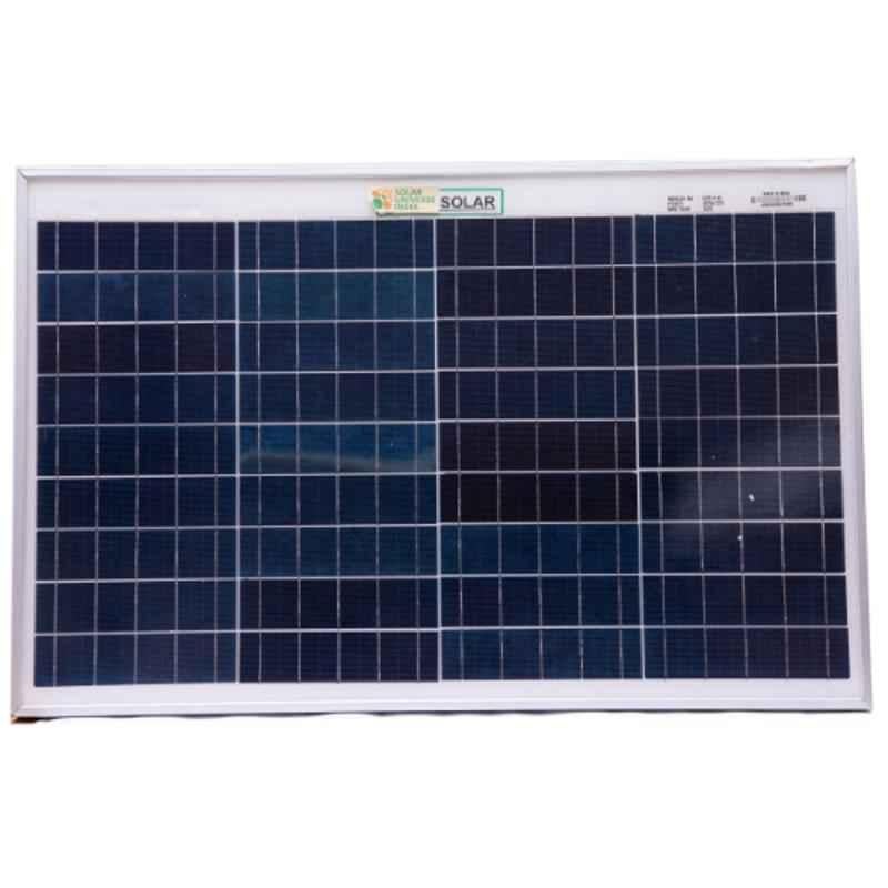Solar Universe India 40W Black Solar Panel for Home Lighting