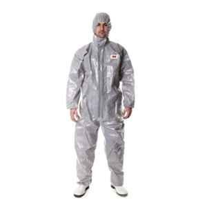 3M 4570 Polyethylene Chemical Protective Coverall, Size: 3XL