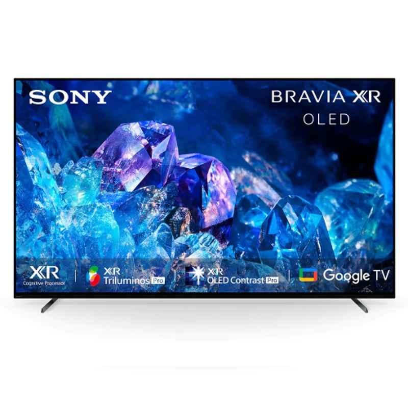 Sony Bravia XR 65 inch Black 4K Ultra HD Smart OLED Google TV with Dolby Vision Atmos & Alexa Compatibility, XR-65A80K