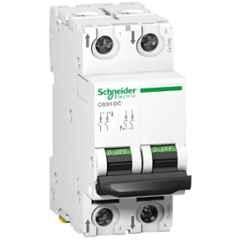 Schneider Electric Acti9 C60H-DC 40A C-Curve Double Pole MCB, A9N61537, Breaking Capacity: 6kA