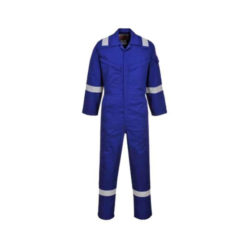 Portwest Araflame Plus 42 inch Navy Blue Flame Resistant Coverall, AF73