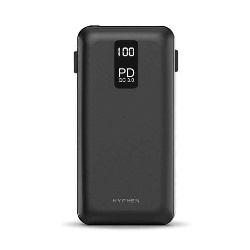Hyphen X Series 20000mAh Black PD Power Bank