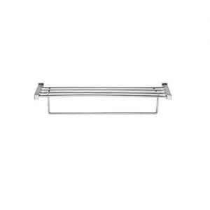 Hindware Rubbic Chrome Brass Towel Shelf, F870009