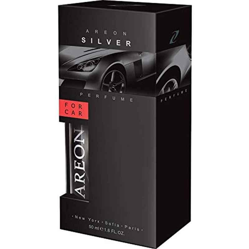 Areon AP01 50ml Silver Black Bottle Car Air Freshener