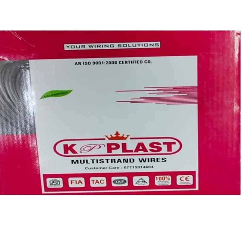 K Plast 2.5 Sqmm Red PVC Insulated Cable, Length: 90 m
