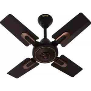 Gestor MARCUS 60W Smocked Brown Ultra High Speed Anti Dust 4 Blade Ceiling Fan, Sweep: 600 mm