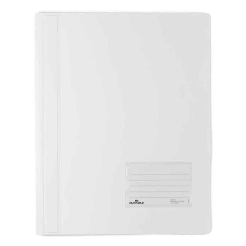 Durable DURALUX A4 extra wide White Document Folder,2680-02