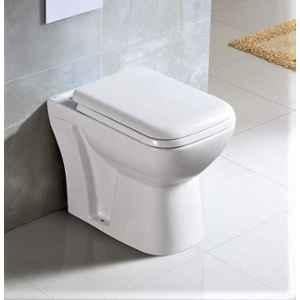 InArt Western Floor Mounted One Piece Water Closet European Ceramic Western Toilet Commode S-Trap Oval Golden