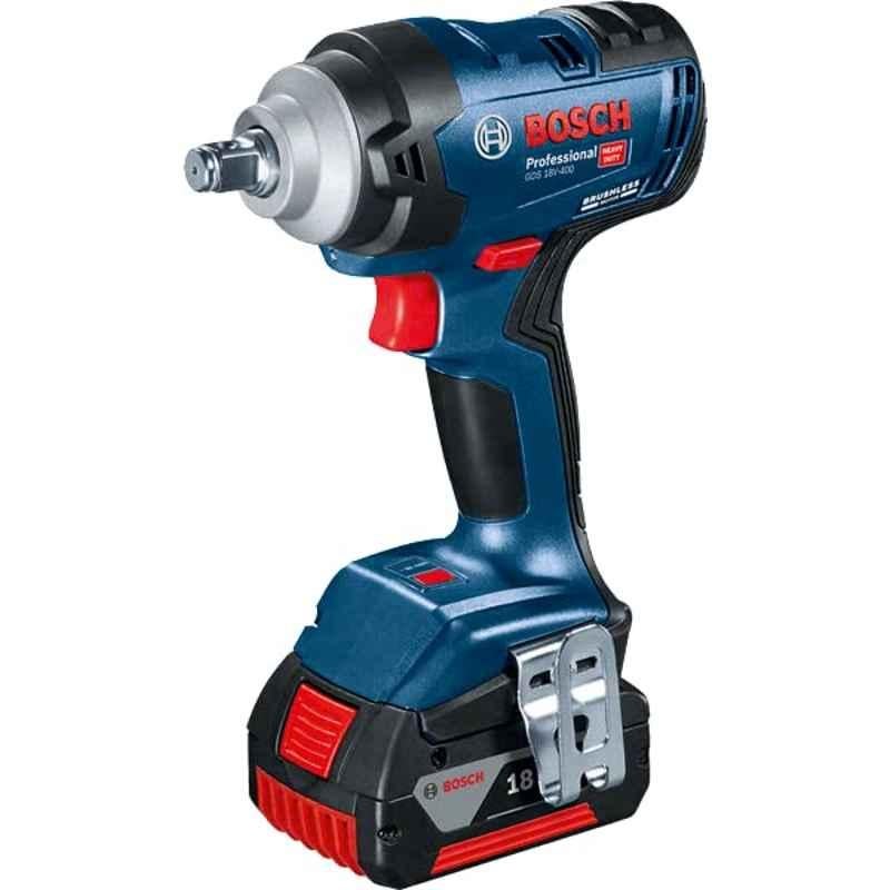 Bosch Gds 18V-400 Cordless Impact Wrench-06019K00L0-4059952514635