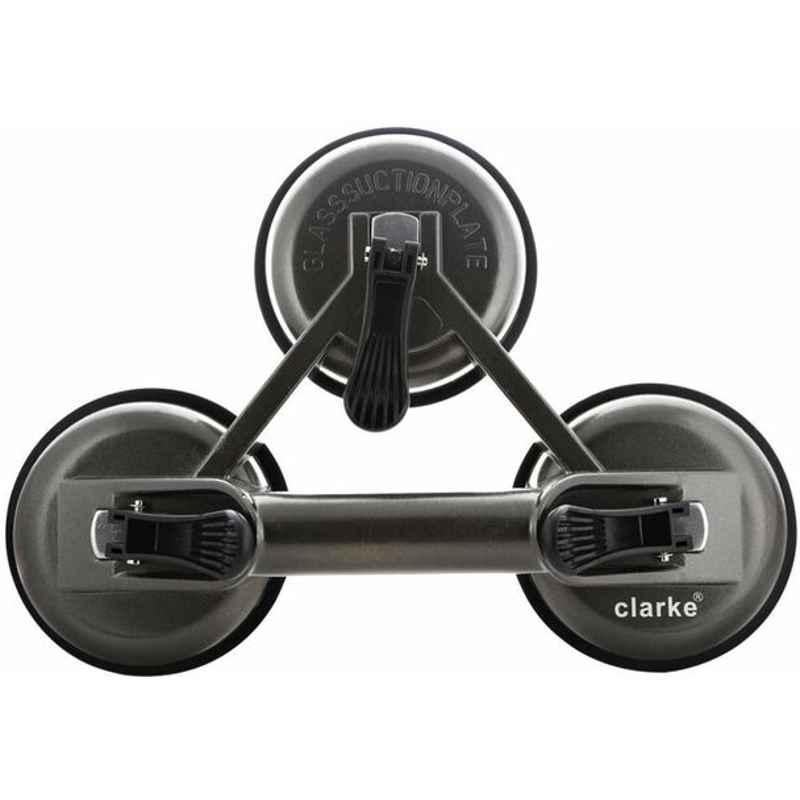 Clarke GL3C Grey 3 Plate Cups Glass Vacuum Lifter