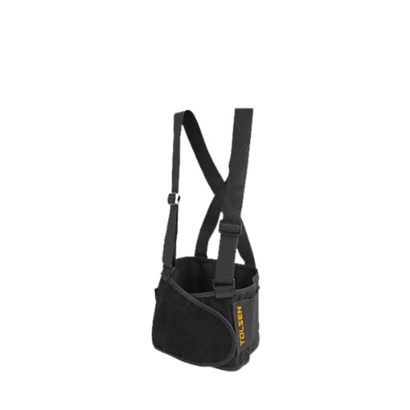 Tolsen 45244 Back Support Belt with Adjustable Suspenders, Size: XL