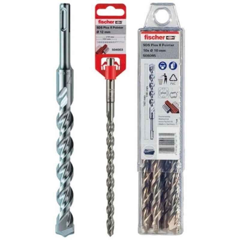 Fischer SDS Plus II Pointer Hammer Drill Bit, 8x200x260 mm