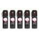 Guardian 55ml Black Self Defense Pepper Spray for Women, GUA-WSD-501 (Pack of 5)
