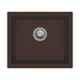Uken Heavy Duty Quartz Kitchen Sink (21X18) With Accessories(21/18-Qr-Me-Ws-12) Brown