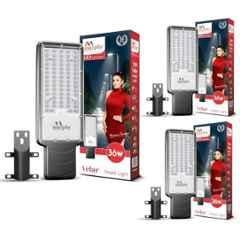 Murphy Velar 36W 6500K Aluminium Cool White Outdoor LED Street Light (Pack of 3)
