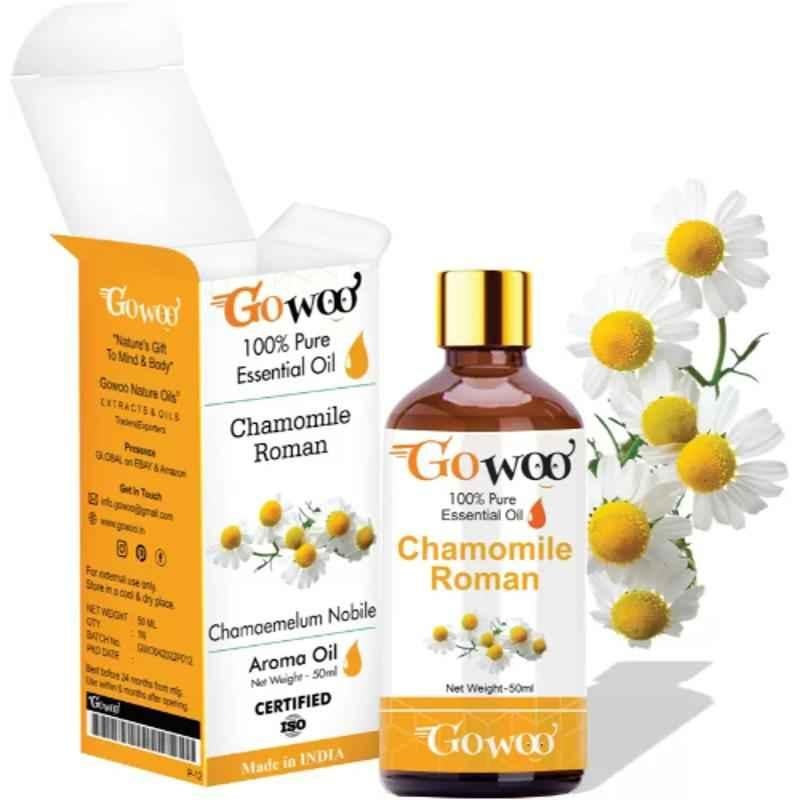 GoWoo 50ml Virgin & Undiluted Roman Chamomile Oil, GoWoo-P-122