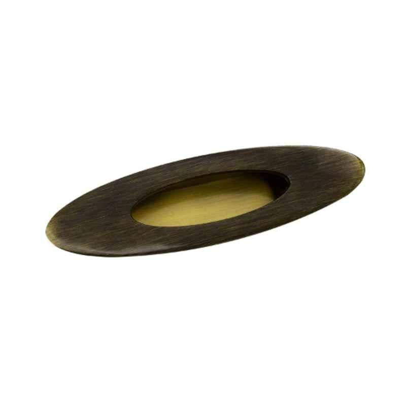 RAB 96mm Stainless Steel Antique Brass Finish Drawer Pull Handle, DP-1100