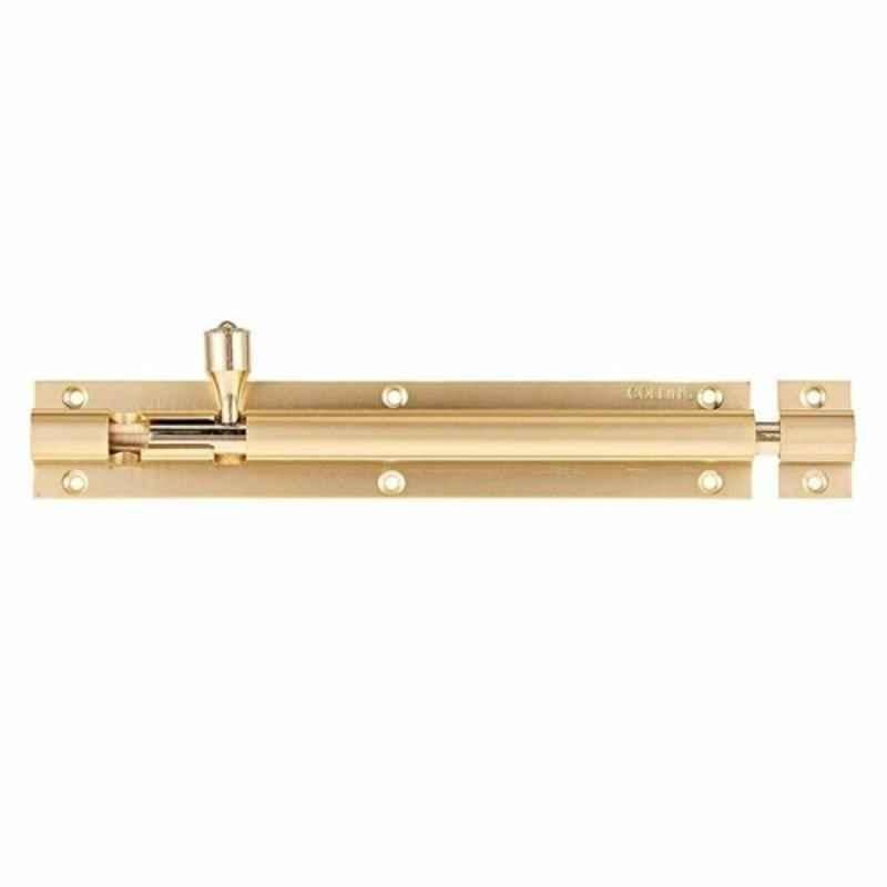 Collins 8 inch x 10mm Gold Tower Bolt, 8x-10mm-PG-GP