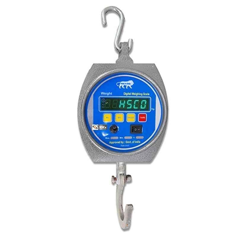Hsco 150kg  Steel Electronic Hanging Weighing Scale, CRSR150