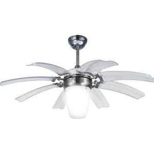 Havells 8 Blades Opus with U/L Ceiling Fan Brushed Nickel with Remote 1100 mm FHCOPULBNK44