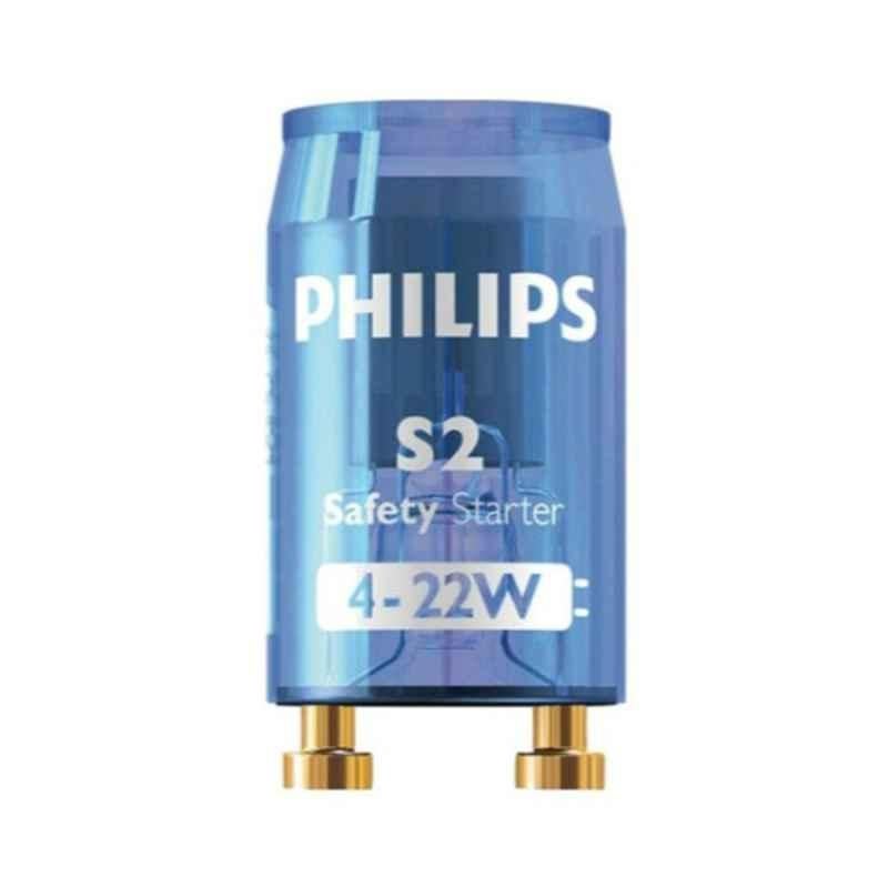 Philips S2 4-22W Blue Safety Starter, BL/20X25CT