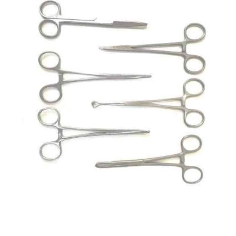 Forgesy 6 Pcs CE German Steel Surgical Instrument Set, X37
