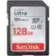 SanDisk Ultra 128GB Metallic Silver SDXC UHS-I Camera Card, SDSDUN4-128G-GN6IN