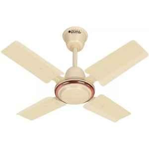 Zigma Breeze Turbo 50W 800rpm Ivory Decorative 4 Blade Ultra High Speed Ceiling Fan, Sweep: 600 mm (Pack of 4)