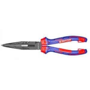 EMTOP 8 inch CR-V High Leverage Bent Nose Pliers, EPLRB0821