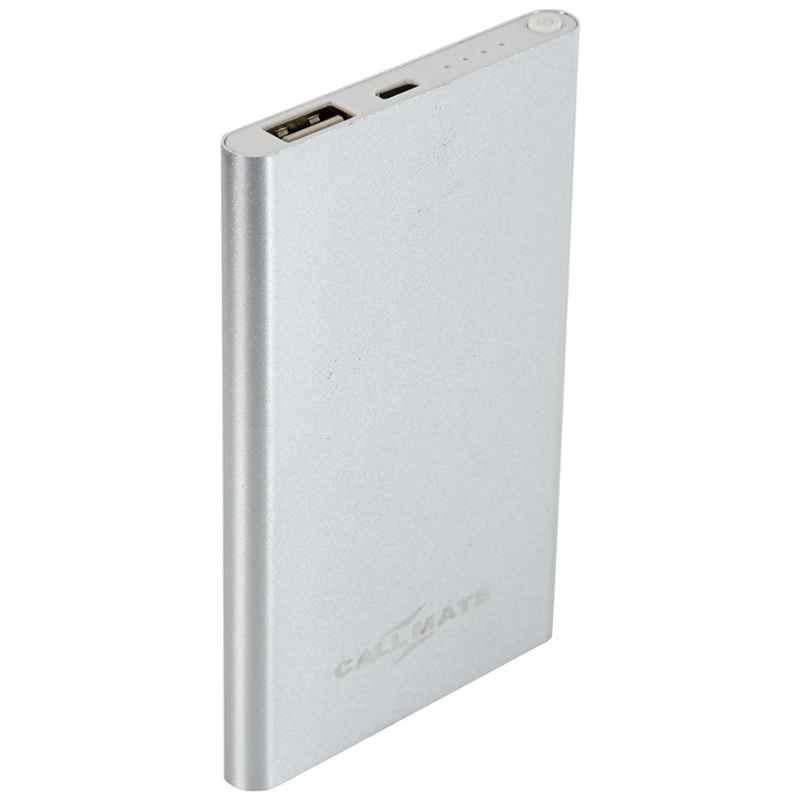 Callmate Metal Pumi 4000mAh White 1 USB Port Power Bank