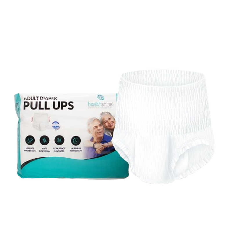 Buy Healthshine 10 Pcs 60-72 inch Anti Bacterial Rash Free Adult Diaper  Set, Size: XL Online At Price ₹398