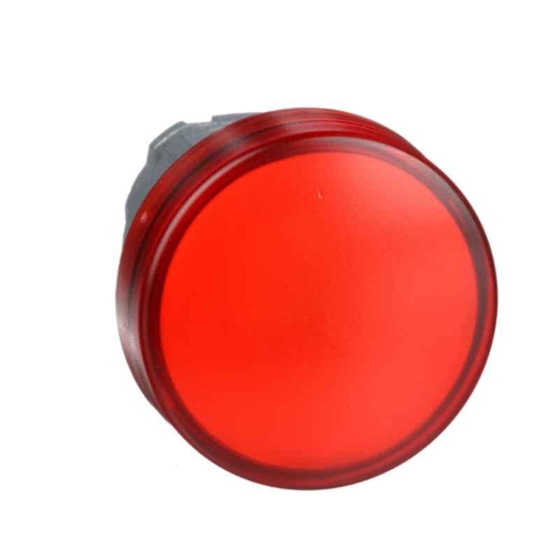 Schneider 22mm Round Red Light Head for Pilot Light, ZB4BV043
