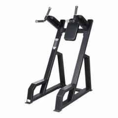 GYM24 Equipment 150kg Capacity Alloy Steel & Iron Black Leg Raise Exercise Machine