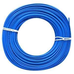 KEI 2.5 Sqmm Copper Single Core Blue PVC Flexible-FRLS Wire Cable, Length: 180 m