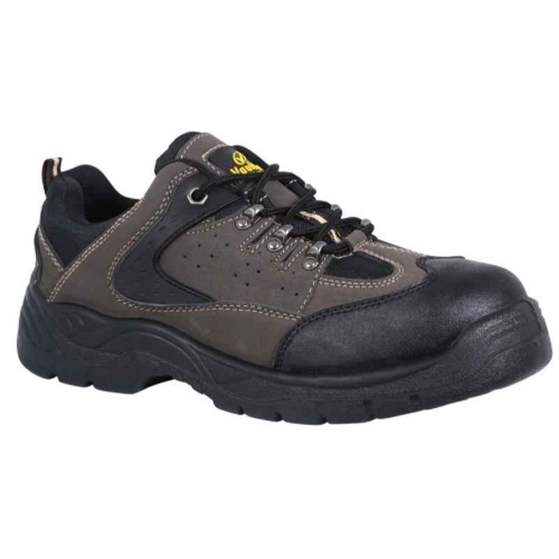 Vaultex MER Steel Toe Brown Low Ankle Safety Shoes, Size: 38