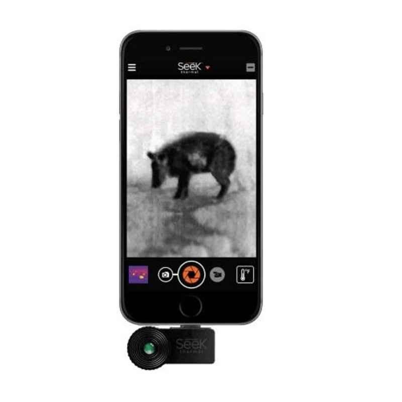 Seek Thermal Compact XR Lightning USB Long Range Thermal Imaging Camera for Smartphone,  Lt-Aaa