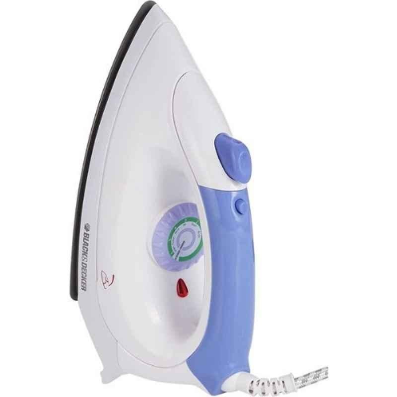 Black & Decker 1000W White Dry Iron with Spray Function, F150-B5