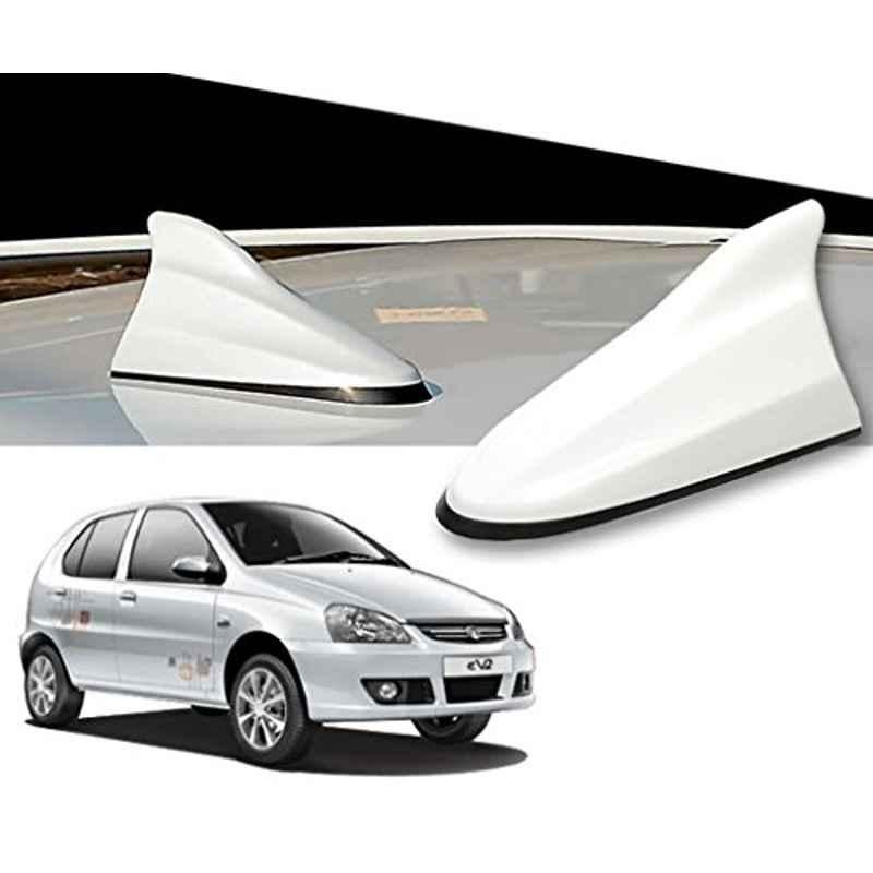 Kozdiko White Shark Fin Signal Receiver Antenna for Tata Indica, KOZ-1776