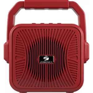 Zebronics Zeb-County 2 3W TWS Red Mono Portable Wireless Speaker with FM Radio