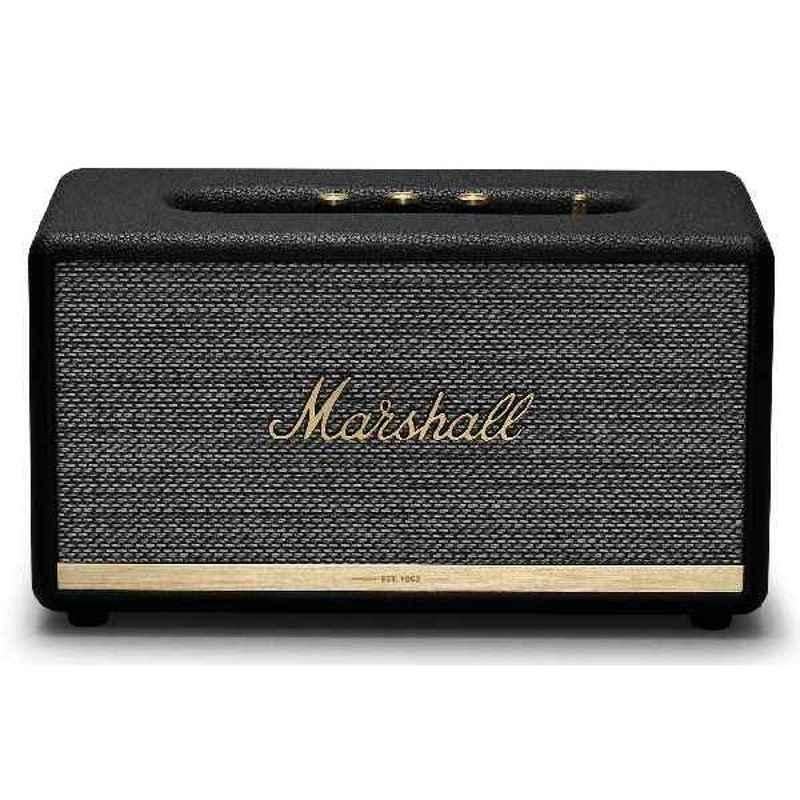 Marshall Stanmore II 50W Black Wireless Bluetooth Speaker with 3.5mm RCA Input Cable