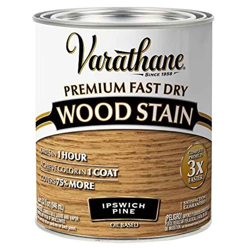 Rust-Oleum Varathane 946ml Ipswich Pine Wood Stain Premium Fast Dry Coating, 262012