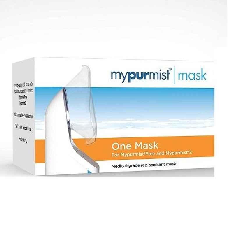 Mypurmist Medical Grade Latex Free Replacement Mask for Ultrapure Steam Inhaler, NI1898