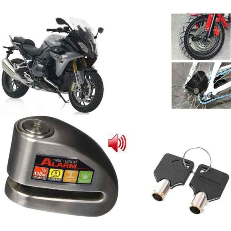 Auto Pearl Steel Black Anti-Theft Alarm Disc Brake Lock for R 1200 GS, Lock_127