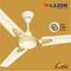 Lazer ECS Deco 75W Ivory 3 Blade Anti Dust Ceiling Fan, ECSDECO48IVY, Sweep: 1200 mm