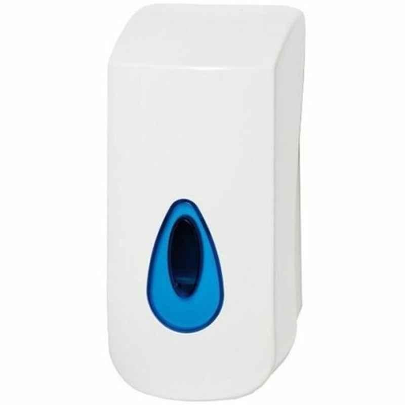 Intercare 1L White Plastic Soap Dispenser