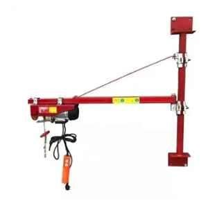 Hartley 82cm 600kg Red Wall Mount Jib Crane with 180 deg Rotation & without Hoist