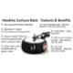 Hawkins Contura Black 3.5 Litre Pressure Cooker, CB35